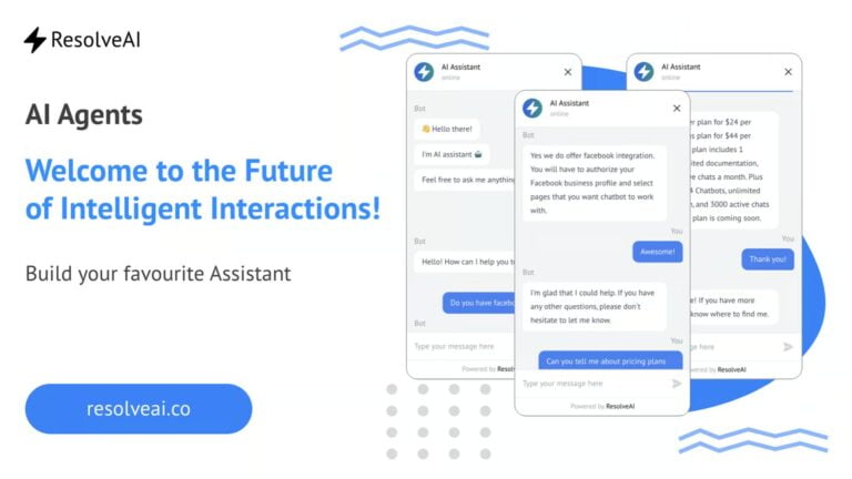 ResolveAI agents – welcome to the future of intelligent interactions!