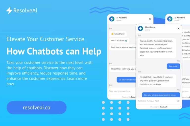 Elevate your customer service: how chatbots can help